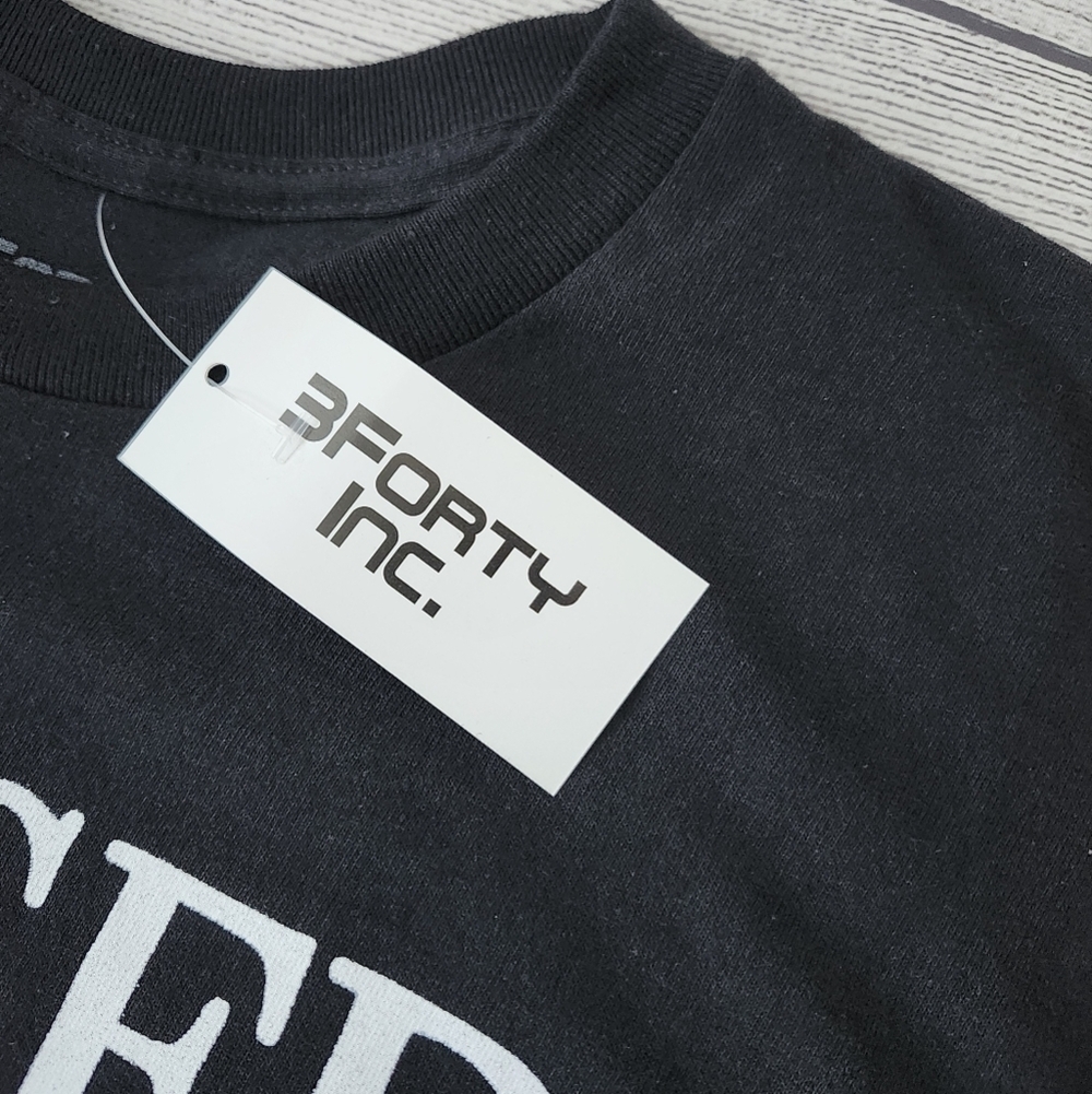 Men's "Blessed" Black Graphic T-Shirt - Picture 3 of 4